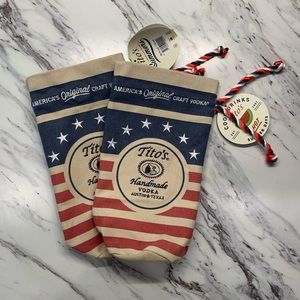 Tito’s Vodka American Flag Bags